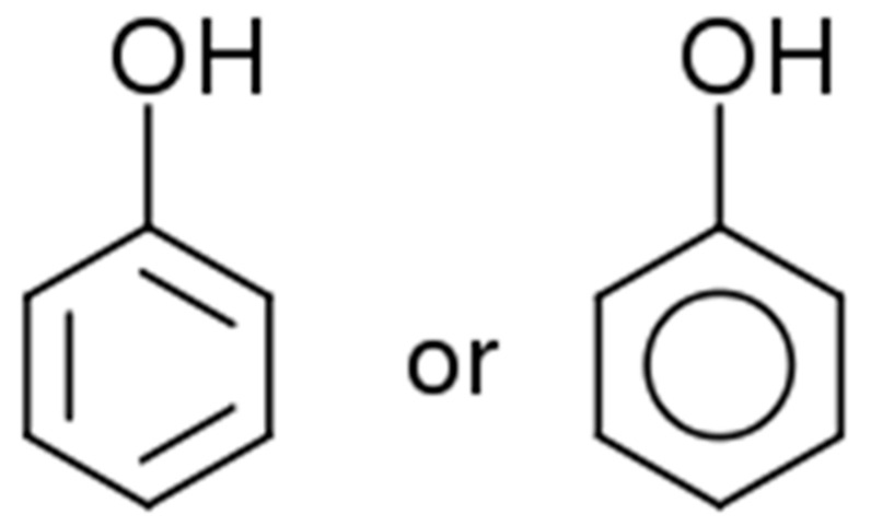 Công thức cấu tạo của phenol